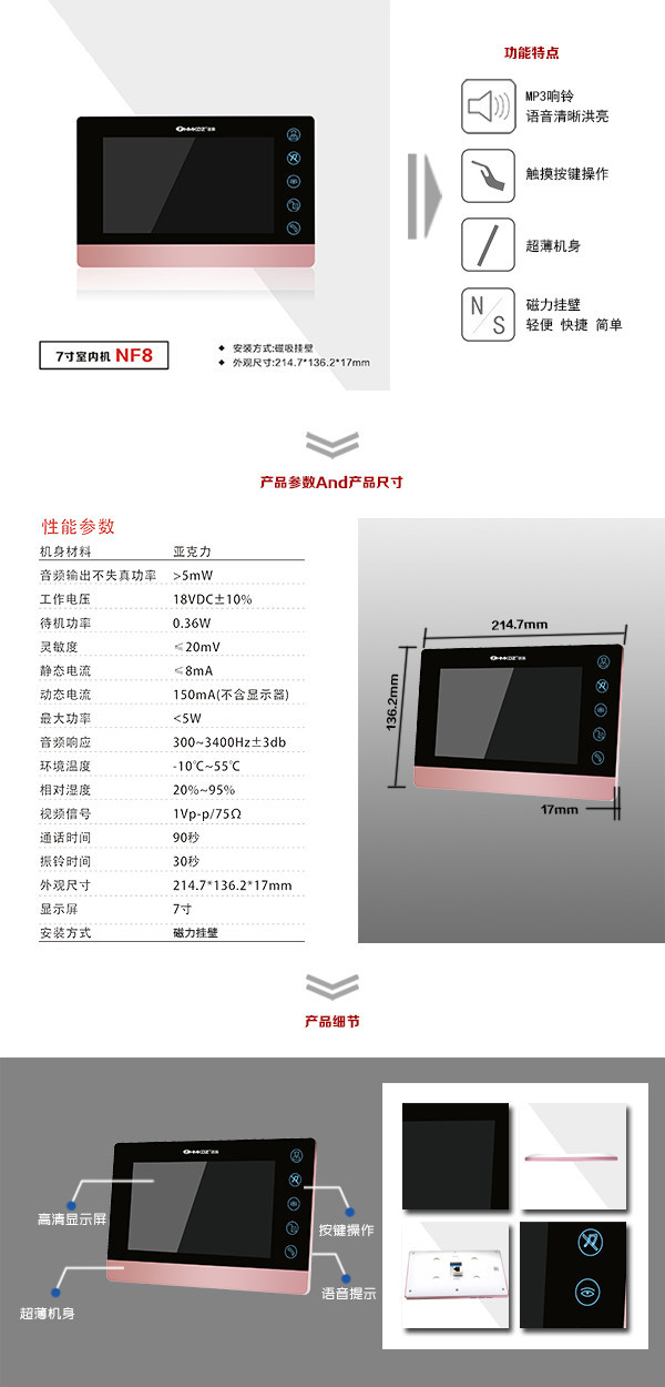 贵阳综保区楼宇可视室内主机二号